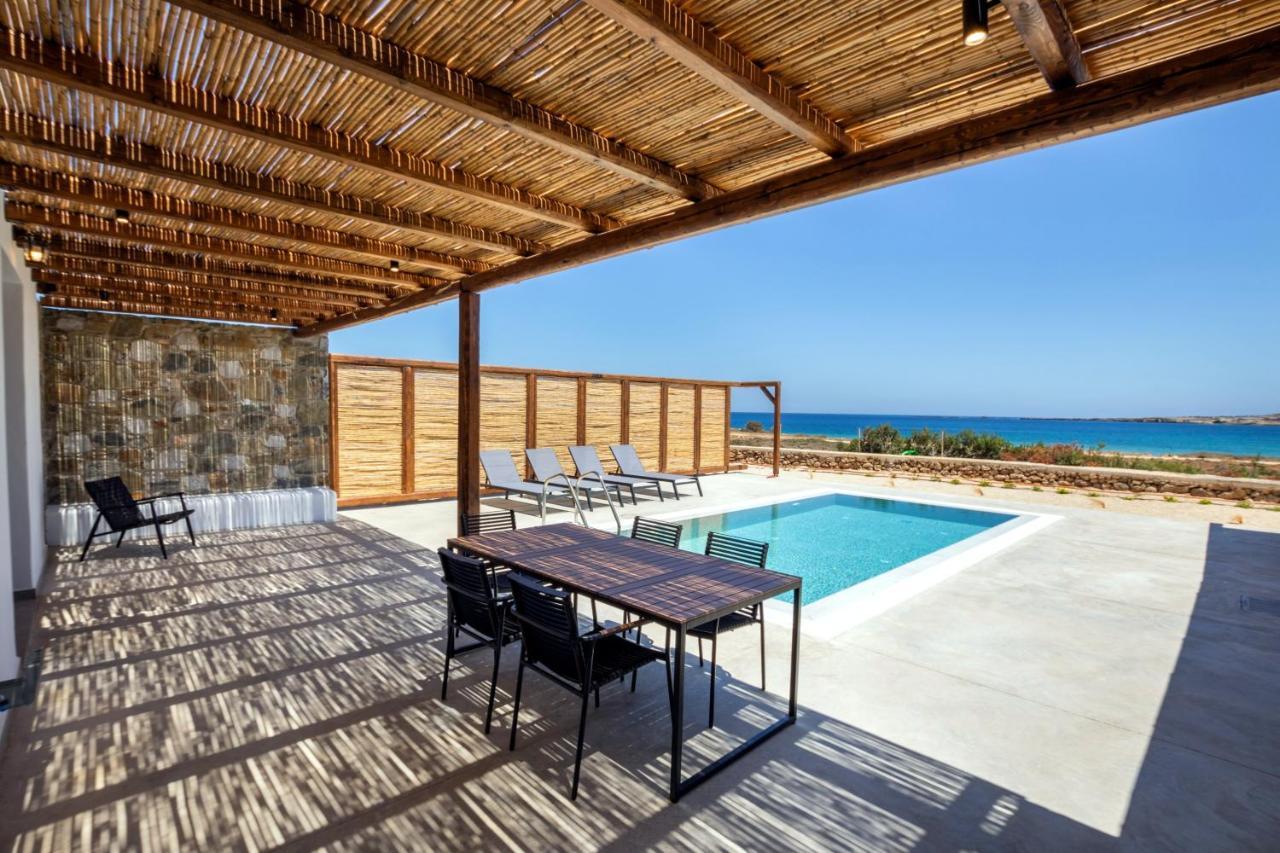 Cato Agro 2, Seafront Villa With Private Pool Afiartis Buitenkant foto